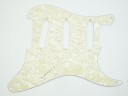 Fender Stratocaster Standard Pickguard Aged White Moto S-S-S 0992140001